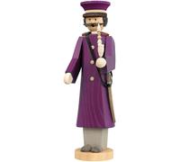 Figurine de fumeur capitaine, hauteur 30 cm, Erzgebirge original.. SV 12705 neuf