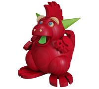 Figurine de fumeur dragon, hauteur 12 cm, Erzgebirge originale de Seiffener V...