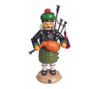 Figurine de fumeur homme écossais avec des cornemuses, hauteur 2.. MU 16304 neuf
