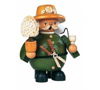 Figurine de fumeur jardinier, hauteur 14 cm, Erzgebirge originale de Muller S...