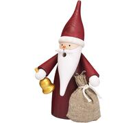 Figurine de fumeur lutin de Noël, hauteur 16 cm, Erzgebirge originale de Seif...