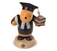 Figurine de fumeur Mullerchen advocat, hauteur 16 cm, Erzgebirge.. MU 16440 neuf