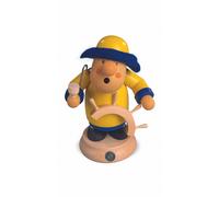 Figurine de fumeur Mullerchen marin, hauteur 16 cm, Erzgebirge originale de M...