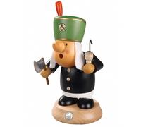 Figurine de fumeur Mullerchen mineur, hauteur 16 cm, Erzgebirge .. MU 16416 neuf
