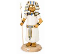 Figurine de fumeur Toutankhamon, ancien roi égyptien (pharaon), hauteur 29 cm...