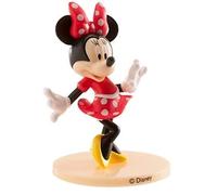 Figurine de gâteau - DEKORA - Minnie Mouse - PVC - Multicolore - 9 cm