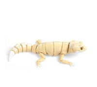 Figurine de gecko léopard imprimée 3D, modèle de lézard articulé imprimé 3D, jouet anti-lézards reptiles, décoration de bureau réaliste, figurine articulée d'action de lézard pour décoration