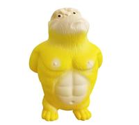 Figurine De Gorille Anti Stress,Gorilla Anti-Stress,Jouet Singe en Caoutchouc,Anti-Stress Balle De Squeeze Jouet,Doux Squeeze Anti-Stress Jouets,Doux Squeeze Anti-Stress Jouets pour Adulte Enfants