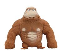 Figurine de Gorille Anti Stress - Jouet Gorille Anti-anxiété en Latex Indestructible et Élastique, Gorille Anti Stress, Doux Squeeze Anti-Stress Jouets pour la Détente et la Concentration au Bureau