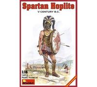 MiniArt Kit plastique 16012 - Hoplite spartiate 1:16, 5e siècle av. J.-C., à assembler, non peint