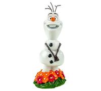 Figurine de jardin Olaf le bonhomme de neige de La Reine des Neiges - Figurine décorative sous licence officielle - 22 cm - En polyrésine résistante aux intempéries - Décoration de jardin pour jardin