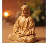 Figurine de Jésus - Statue de Jésus-Christ - Statues sacrées de méditation - Figurines catholiques, statue de Jésus, sculpture, statue 10/15 cm, décoration de la maison, décoration d'église pour fêtes