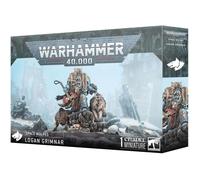 Figurine de jeu/collection - GAMES WORKSHOP - Logan Grimnar - Space Wolves - Détails fidèles - Facile à peindre