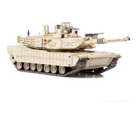 Figurine de jouet - M1A2 - Char de combat principal - Alliage - 1:72 - Couleur sable