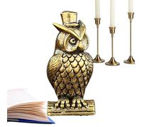 Figurine de Laiton vintage mignon | Statuette de pour bureau et étagère Pour crémaillère, anniversaire, chambre, étude, étagère, bureau, appartement,