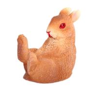 Figurine de lapin, figurine de lapin mignon réaliste | Jouets d'animaux éducatifs, figurines de petits animaux pour Thanksgiving, Noël, maternelle, écu