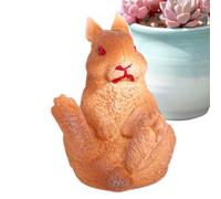 Figurine de lapin, figurine de lapin, mignons Toppers réalistes Bunny Cupcake | Petite statue de lapin, jouets d'animaux éducatifs pour d'âge préscolaire, école, fête des mères, bureaux