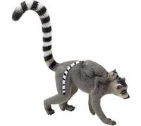 Figurine de lémurien avec son petit, Animal Planet, 7 cm x 1,5 cm x 7,5 cm G