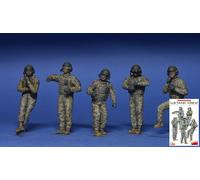 Figurine De L'Équipage De Char U.S. Kit En Plastique Modèle MINIART 1:35