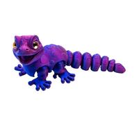 Figurine de lézard imprimée en 3D - Jouet de reptile articulé de reptiles, statue réaliste de reptiles 3D pour , garçons, filles - Décoration amusante de bureau pour chambre à coucher, chambre