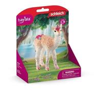 Figurine de Licorne Lama - Figurine Amusante et Durable aux Détails Brillants avec une Corne Brillante en Spirale - Pour Garçons et