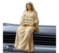 Figurine De Madonna De Bureau - Collectionneur Religieux | Figure Scène Miniature De La Vierge Marie,Pour Table À Manger Étagère De Seuil Église Salon Méditation Détente