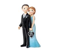 Figurine de mariage anniversaire 25 ans Pop&Fun, 21 cm.