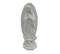 Figurine de Marie en résine pour décoration de Jardin, Blanche
