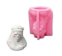 Figurine de mariée pratique en silicone robuste et portable pour la fabrication de desserts amusants, décoration sur le thème de la mariée