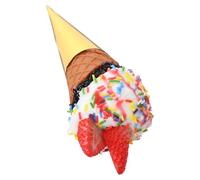 Figurine De Modélisation De Glace Artificielle Accessoire De Simulation De Glace Léger pour La Photographie Et La Décoration