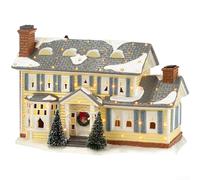 Figurine de Noël LED en résine peinte à la main pour collectionneurs et décoration d'intérieur saisonnière