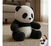 Figurine de panda, soutien émotionnel à la demande, figurine de panda réaliste pour un soutien émotionnel, le câlin confortable que vous avez, imite les mouvements naturels, statue Ai pour plus de