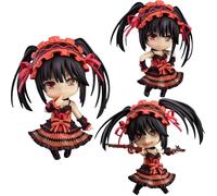 Figurine de personnage d'anime Date a Live - Pièces mobiles et remplaçables - 10 cm pour bureau (Tokisaki Kurumi)