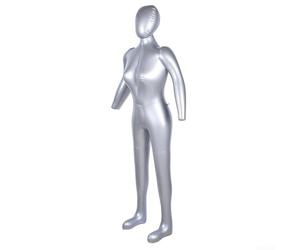Figurine de poupée gonflable pour femme de 165 cm en PVC avec silhouette réaliste pour la décoration de vitrine et la présentation de mode au détail