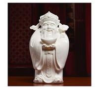 Figurine de Richesse/Décor Feng Shui Dieu de la Fortune Attirer la Richesse Ornement Feng Shui Décoration de Table Statue Charme Chinois de la prospérité Décoration de la Maison Cadeau d'o