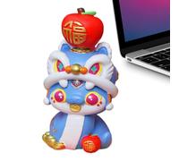 Figurine de serpent du Nouvel An chinois, figurines de serpent miniatures 2025 | Figurine de serpent à collectionner du Nouvel An chinois - Statue Miniature de l'année du serpent 2025, S