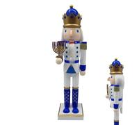 Figurine de soldat casse-noisette en bois festif | Décoration de table casse-noisette pour salon, chambre à coucher, cuisine, comptoir, cheminée, étagère d'armoire