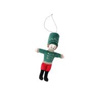 Figurine de soldat casse-noix classique en tissu à suspendre pour sapin de Noël, décoration de vacances, 1 pièce, casse-noisette, soldats