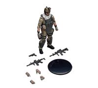 Figurine de soldat des forces spéciales à l'échelle 1:18, modèle militaire détaillé avec accessoires réalistes et articulation flexible pour affichage, jeu de simulation, cadeau pour adolescents