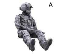 Figurine De Soldat En Résine, Hélicoptère Russe 1/35, Série D'Équipage, Bricolage, Modèle De Soldat Blanc, Moule Auto-Assemblé, Modèle Miniature, Kit Statique