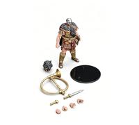 Figurine de soldat militaire à l'échelle 1/18, modèle militaire détaillé avec accessoires réalistes et articulation flexible pour affichage, jeu de simulation, cadeau pour adolescents, adultes