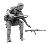 Figurine De Soldat Russe À Assembler Soi-Même, Kits De Modèles En Résine 1/35, Bricolage, A-689 B3f5