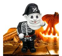 Figurine de Soldat Squelette - Décoration de bibliothèque, Squelette, en résine, tête de Mort, Figurine de Guerrier pour étagère, Table, bibliothèque, décoration d'intérieur, Halloween