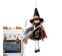 Figurine de sorcière de cuisine faite à la main pour | Accessoires photo décoratifs à suspendre pour fenêtre, jardin, terrasse, maison, mur