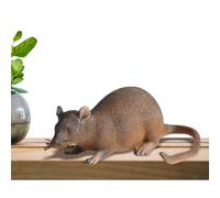 Figurine de souris en TPR - Imitation de , jouet réaliste, rongeur | Sculpture animal effrayante, objet fantaisie pour maison, accessoire de farce effrayant pour farceurs, amusement d'Halloween, fa
