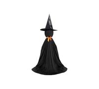 Figurine de spectre lumineuse à LED avec base stable pour Halloween, porche, pelouse, fête, création de scène hantée, décoration de support de spectre étrange