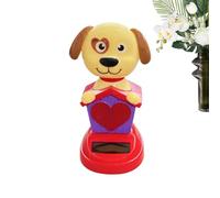 Figurine de tableau de bord de chien, décoration de voiture oscillante, figurines de console centrale - pour femmes, conducteurs, collectionneurs, trajets quotidiens, berlines, camions, SUV