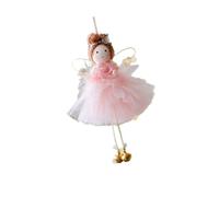 Figurine de vacances d ' intérieur 17 x 12 cm, décoration d ' arbre avec dessus en boucle, jupe en et affichage saisonnier pour la maison, ornement de figurine saisonnière, décoration d ' arbre de en