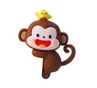 Figurine de voiture de singe - Ornement de tableau de bord mignon en résine, accessoire de console centrale pour écran de navigateur, intérieur de véhicule amusant | Affichage de tableau de bord de dé