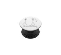 Figurine de Voleur armé Humoristique avec Inscription « Man » PopSockets PopGrip Adhésif